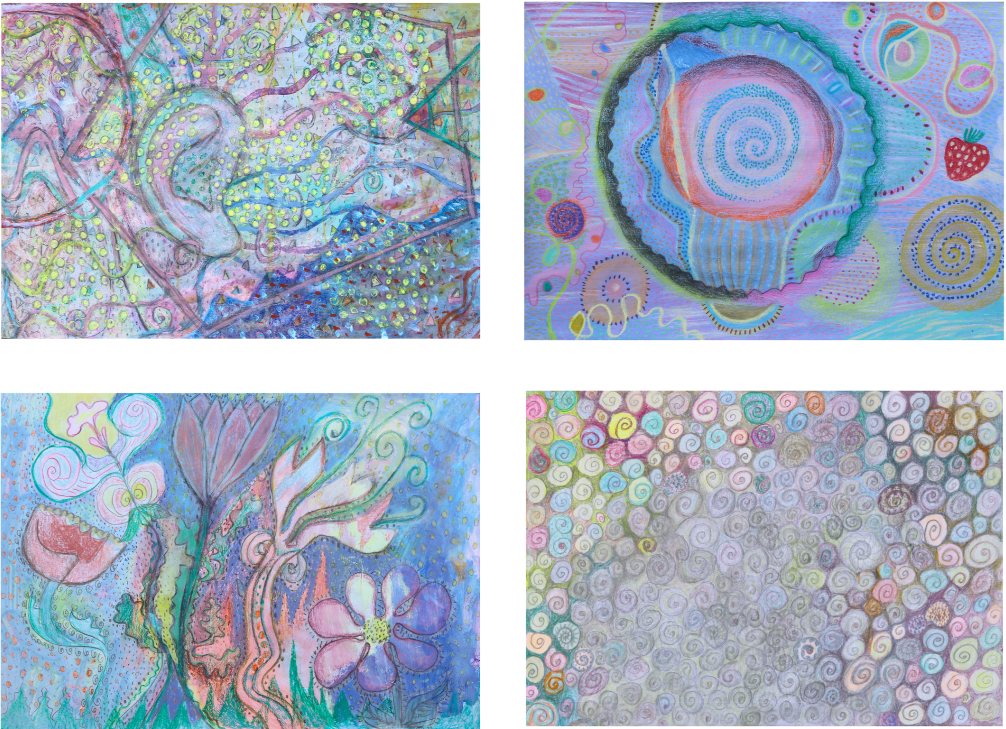 Meine Kunst ist eine Materialisierung eines poetischen Gedankennetzes